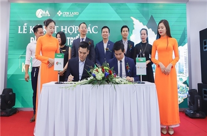 Cenland bắt tay Khai Sơn đầu tư dự án Khai Sơn Town