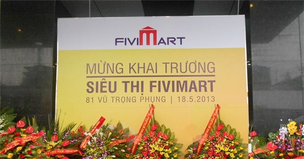 Tập đoàn Vingroup mua lại hệ thống siêu thị Fivimart