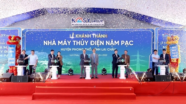 Tập đoàn Kosy khánh thành nhà máy Thủy điện Nậm Pạc 1.100 tỷ đồng