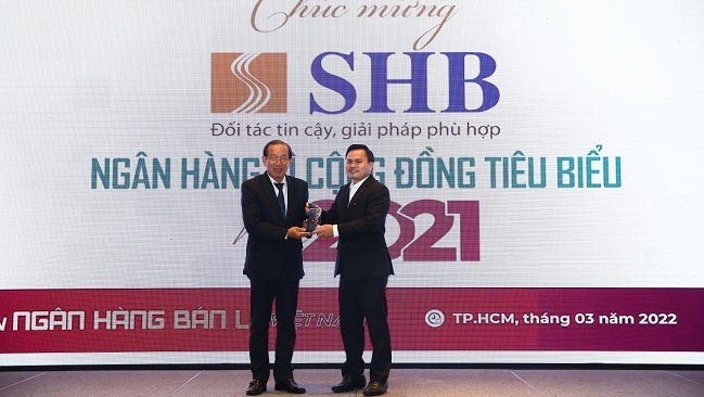 SHB tiếp tục thắng lớn trong lễ trao giải ngân hàng Việt Nam tiêu biểu 2021
