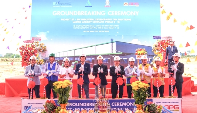 APGCONS khởi công dự án nhà kho tại Trung tâm Logistics BW Tân Phú Trung