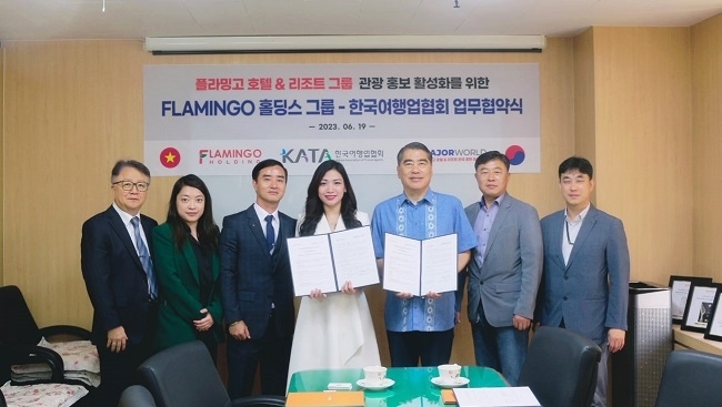 Tập đoàn Flamingo hợp tác chiến lược với đối tác du lịch hàng đầu Hàn Quốc
