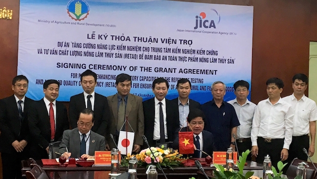 JICA tài trợ 257 tỷ đồng giúp Việt Nam kiểm soát an toàn thực phẩm