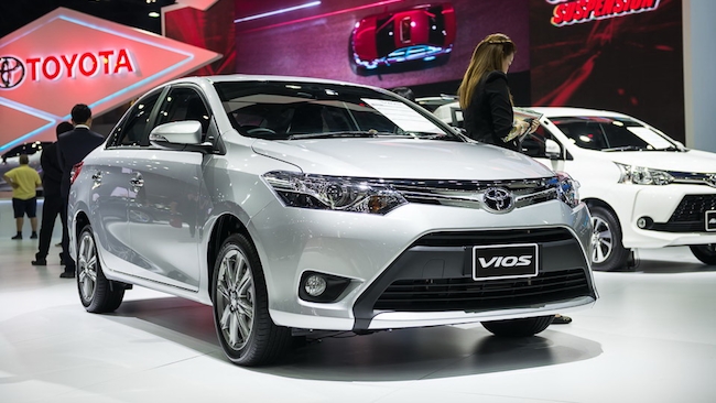 Dòng xe Vios giúp Toyota giành lại ngôi vương trên thị trường ô tô Việt