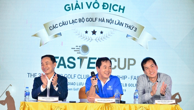 45 đội tham dự Giải vô địch các CLB Golf Hà Nội lần 3