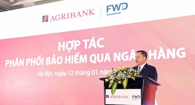 FWD Việt Nam phân phối bảo hiểm qua ngân hàng Agribank