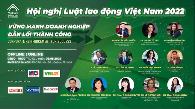 Sắp diễn ra hội nghị Luật lao động Việt Nam 2022