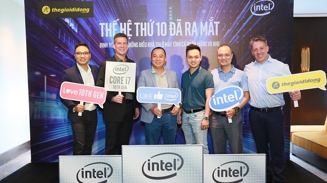 Thế Giới Di Động “bắt tay” Intel ra mắt Core i thế hệ 10