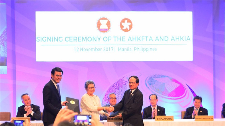 ASEAN ký Thỏa thuận thương mại tự do với Hồng Kông