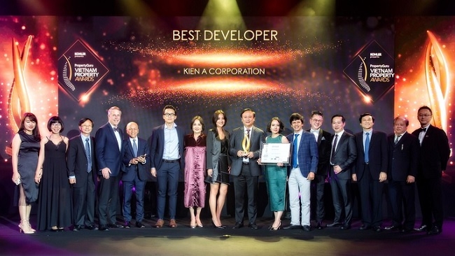 Kiến Á đạt 8 hạng mục giải thưởng tại PropertyGuru Vietnam Property Awards 2019