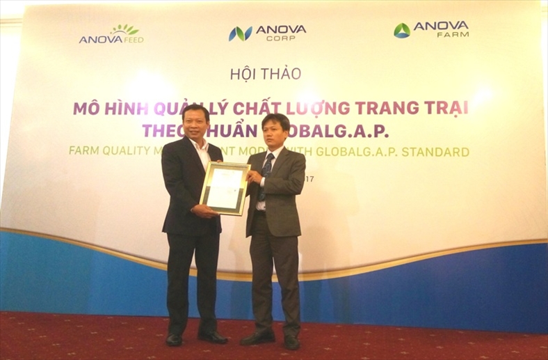 Trại heo đầu tiên của Việt Nam đạt chuẩn Global GAP