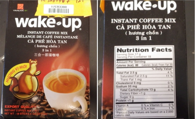 Vinacafe Biên Hòa nói gì về vụ cà phê hòa tan Wake-Up bị thu hồi tại Mỹ?