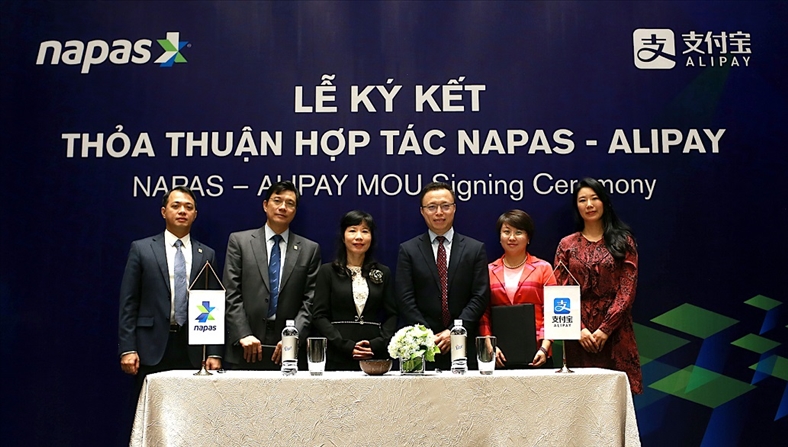 NAPAS ký thoả thuận hợp tác với Alipay