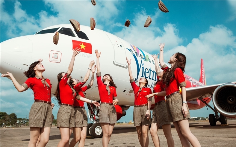 Vietjet Air tuyển dụng tiếp viên trên toàn quốc