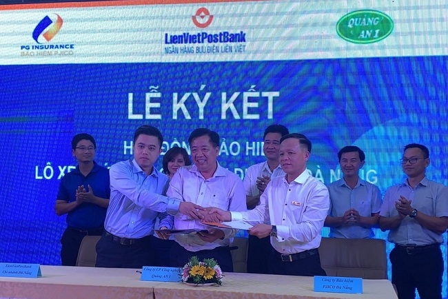 LienVietPostBank hợp tác với Pjico cung cấp dịch vụ bảo hiểm xe buýt tại Đà Nẵng