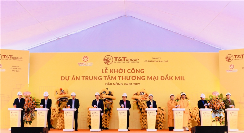 T&T Group khởi công trung tâm thương mại hiện đại tại Đắk Nông