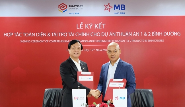 MB cung cấp gói tài chính hơn 6.000 tỷ cho dự án Thuận An 1,2 của Phát Đạt