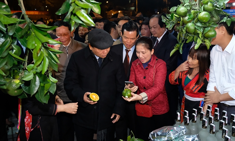 Hà Giang ra mắt ứng dụng mua bán nông sản qua smartphone