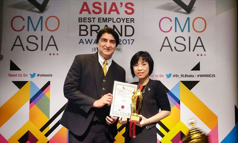 TTC nhận giải thưởng Asia Best CSR Practices Awards 2017