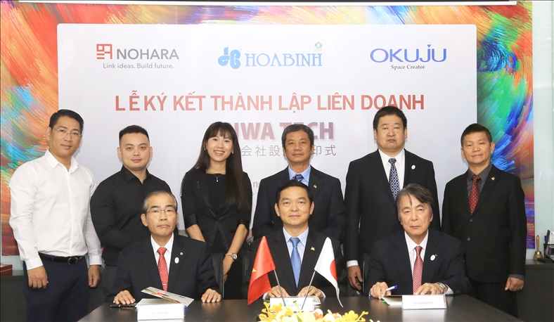 Hòa Bình cùng 2 tập đoàn Nhật Bản lập công ty kinh doanh nội thất tại Việt Nam