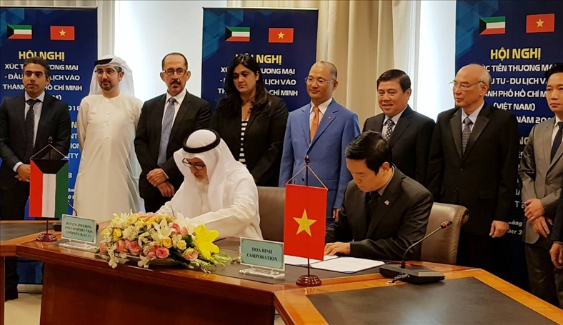 Hòa Bình ký kết liên doanh làm Tổng thầu các dự án của Chính phủ Kuwait