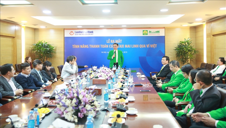 Mai Linh hợp tác với LienVietPostBank cung cấp dịch vụ 'Đi taxi - Chi Ví Việt'