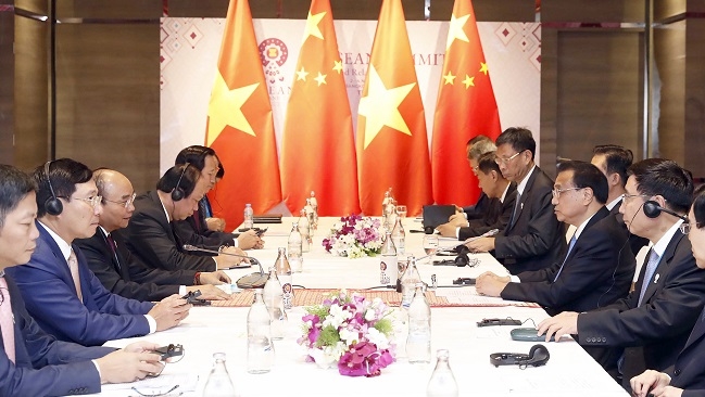 Thủ tướng đề nghị Trung Quốc tôn trọng các hoạt động kinh tế trên biển của Việt Nam