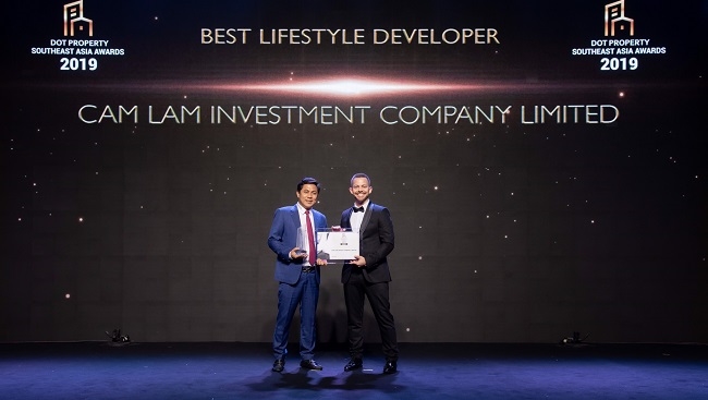 Cam Ranh Bay Hotels & Resorts chiến thắng 3 giải thưởng quốc tế Dot Property Awards 2019