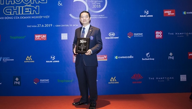 Hòa Bình xếp thứ 2 về Công ty kinh doanh hiệu quả nhất Việt Nam 2018