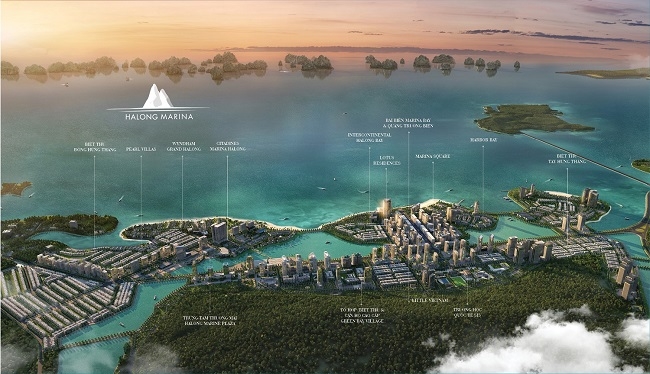 Halong Marina biến đất trống ven biển thành đô thị du lịch bên bờ di sản