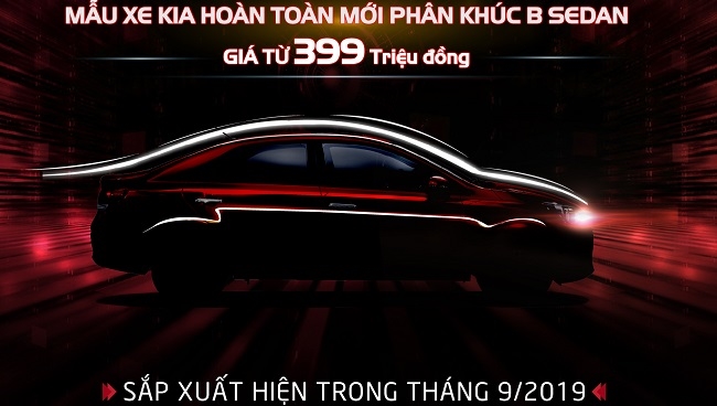 Kia Việt Nam chính thức nhận đặt hàng mẫu xe mới phân khúc B-Sedan