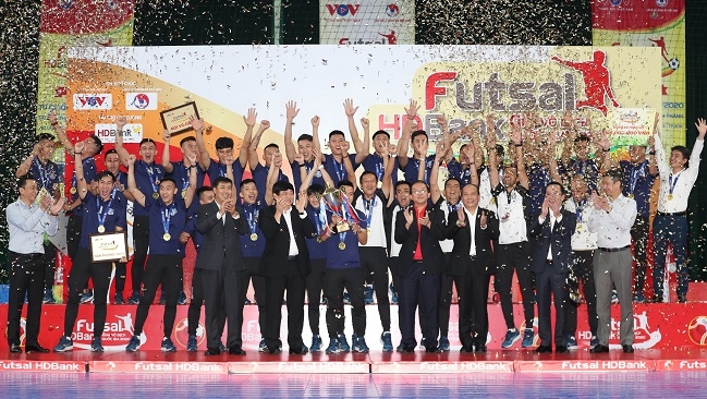 Thái Sơn Nam lần thứ 5 liên tiếp vô địch Giải Futsal HDBank 2020