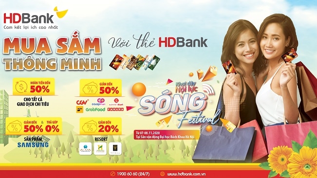 HDBank tung chuỗi ưu đãi siêu hấp dẫn hưởng ứng Ngày Thẻ Việt Nam 2020