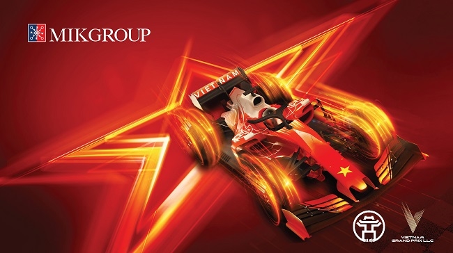 MIKGroup đồng hành cùng Giải đua xe Công thức 1 Việt Nam