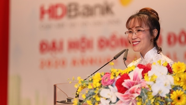 HDBank trả cổ tức và thưởng cổ phiếu 65%