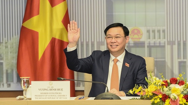 Ông Vương Đình Huệ tái đắc cử Chủ tịch Quốc hội khóa XV