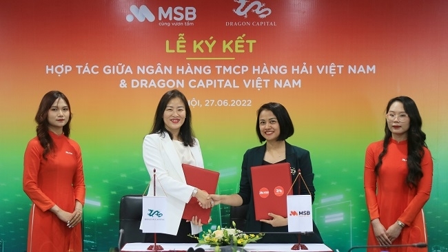 MSB hợp tác với Dragon Capital ra mắt sản phẩm đầu tư cho khách hàng ưu tiên