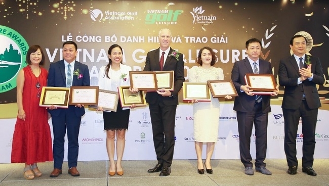 Hai sân gôn của Tập đoàn BRG được tôn vinh tại 'Vietnam Golf & Leisure Awards 2022'