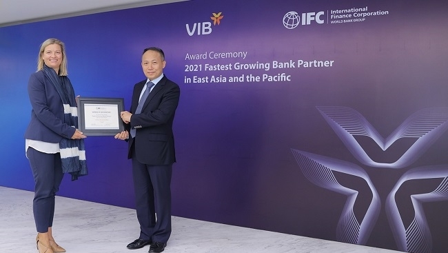 VIB nhận giải thưởng về hoạt động tài trợ thương mại từ IFC