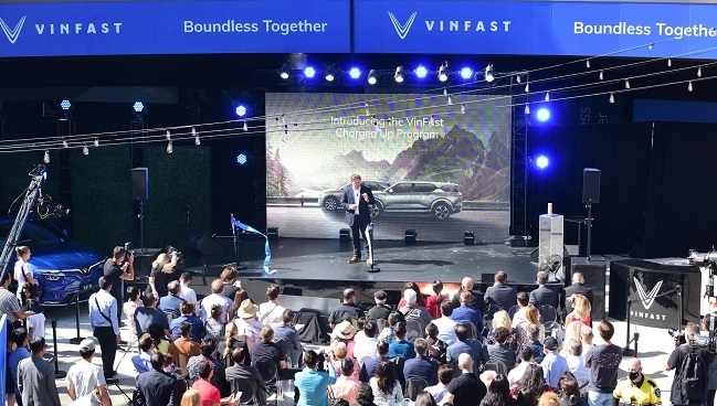 VinFast khai trương 6 trung tâm bán hàng tại Mỹ