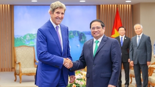 Thủ tướng đề nghị Mỹ hỗ trợ quá trình chuyển đổi năng lượng tại Việt Nam