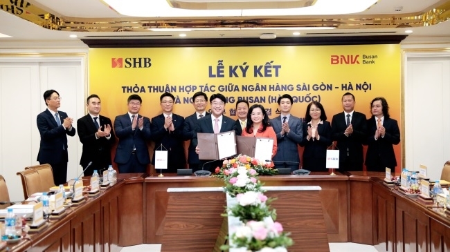 SHB hợp tác với ngân hàng Busan