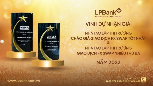 LPBank được vinh danh Nhà tạo lập thị trường của VBMA năm 2022
