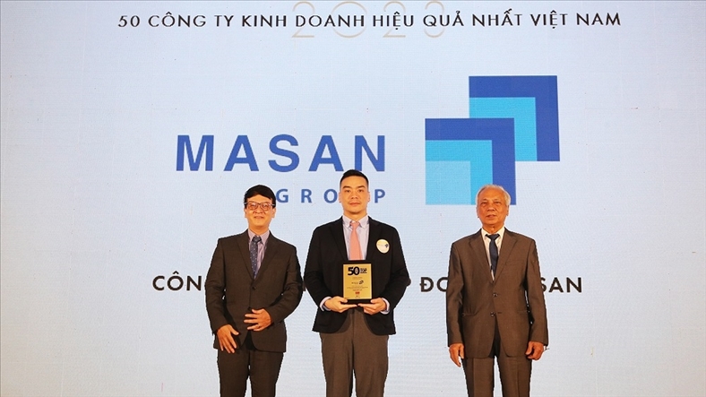 Masan 10 năm được vinh danh Top 50 công ty kinh doanh hiệu quả nhất Việt Nam