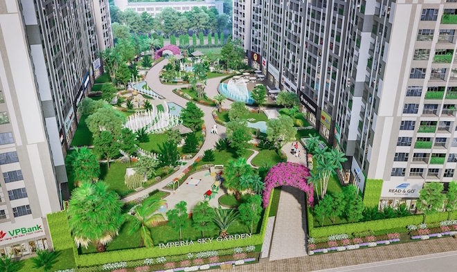 Hà Nội cho phép Imperia Sky Garden chuyển khách sạn thành chung cư