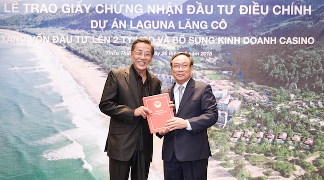 Thừa Thiên Huế sẽ có casino tầm cỡ quốc tế với 200 bàn chia bài