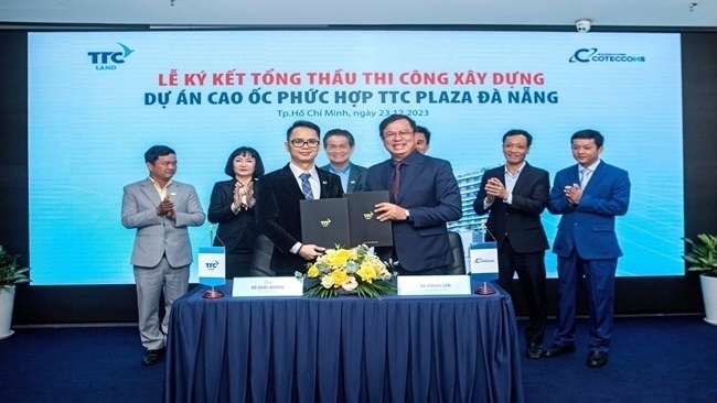 Coteccons bắt tay TTC Land xây cao ốc tại Đà Nẵng