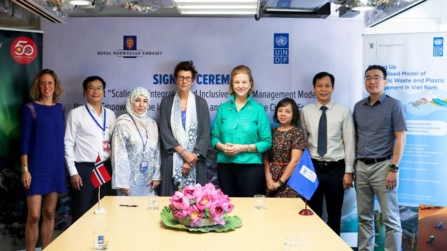 Chính phủ Na Uy và UNDP hỗ trợ thí điểm kinh tế tuần hoàn tại Bình Định