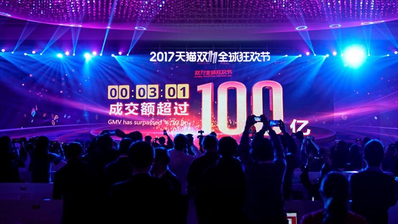'Ngày Độc thân' 11/11/2017, Alibaba thu về 16 tỷ USD chỉ trong vài tiếng