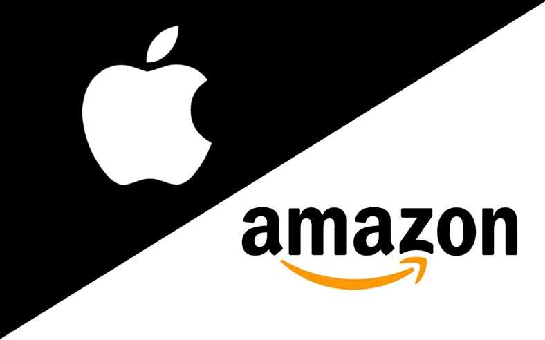 Apple hay Amazon sẽ trở thành công ty nghìn tỷ đô đầu tiên trên thế giới?